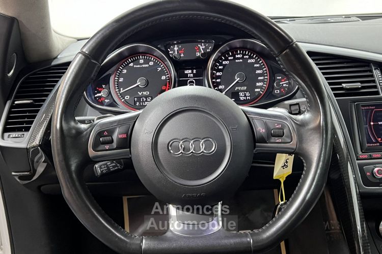 Audi R8 V10 5.2 FSI 525ch RTRONIC CARBONE CAMERA B&O MAGNETIC RIDE GARANTIE 12 MOIS - <small></small> 76.990 € <small>TTC</small> - #21