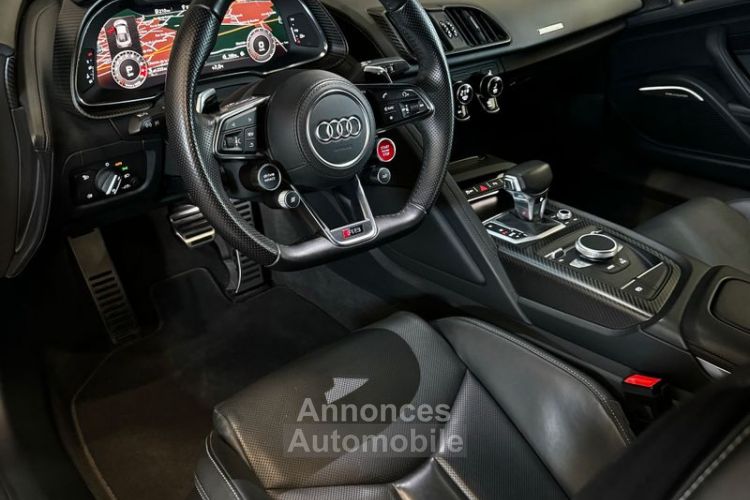 Audi R8 V10 Plus 5.2 610 cv – FULL CARBONE INTERIEUR ET EXTERIEUR EXCLUSIVE- COMPARTIMENT MOTEUR AILERON - - <small></small> 129.900 € <small>TTC</small> - #6