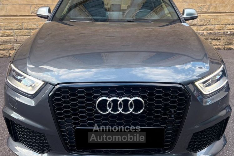 Audi RS Q3 2.5 TFSI 310 ch Quattro S Tronic 7 Full equipé  Cuir Nappa Fin Toit ouvrant Pano Jantes Rotor 20 Audio Bose Xénons- Carnet entretien Exclusif Garantie - <small></small> 34.900 € <small>TTC</small> - #2