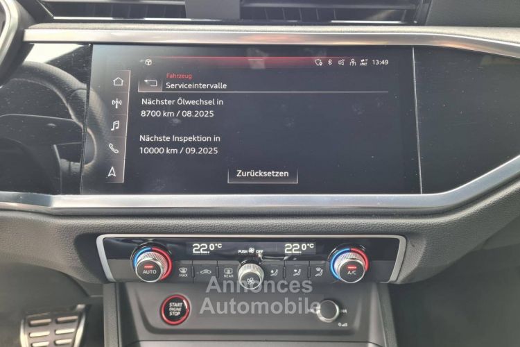 Audi RS Q3 rsq3 Sportback Quattro B&O MatrixLED Navi+ Pano - <small></small> 49.990 € <small>TTC</small> - #23