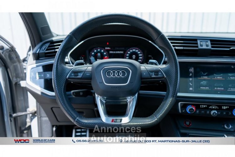 Audi RS Q3 Sportback Sportback / NARDO / Sieges Sport / T.O - <small></small> 69.900 € <small>TTC</small> - #21