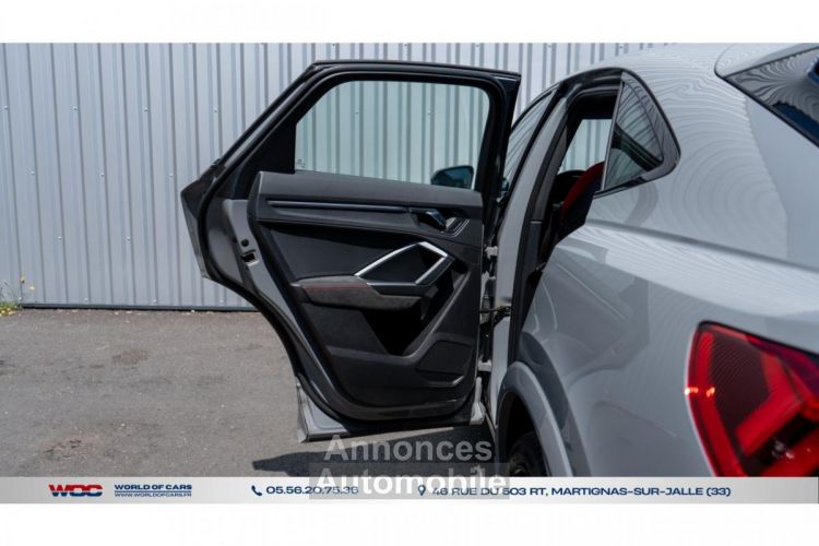 Audi RS Q3 Sportback Sportback / NARDO / Sieges Sport / T.O - <small></small> 69.900 € <small>TTC</small> - #37