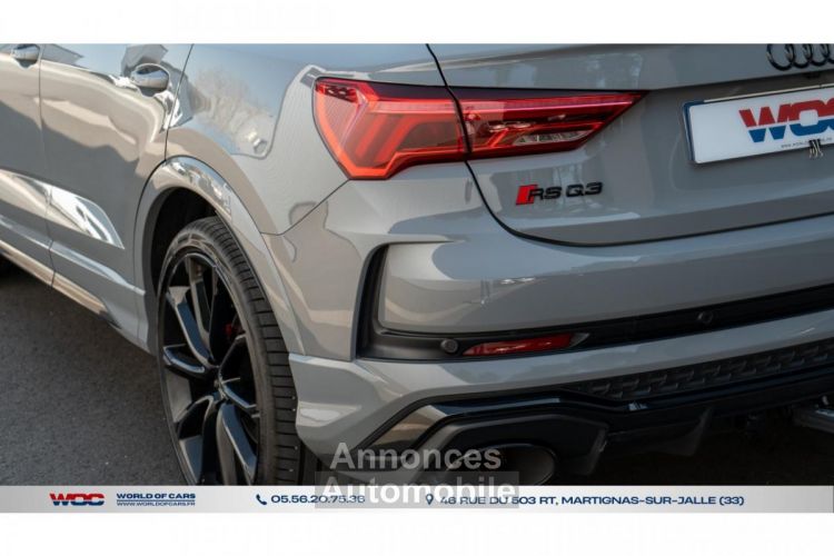 Audi RS Q3 Sportback Sportback / NARDO / Sieges Sport / T.O - <small></small> 69.900 € <small>TTC</small> - #82