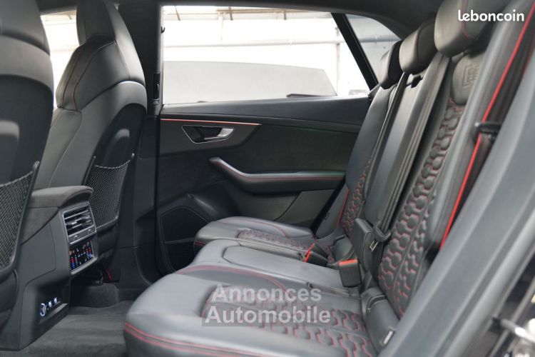 Audi RS Q8 rsq8 4.0 tfsi 600 pack carbone dynamique plus assisant route assistant ville design rouge freins ceramiques camera 360 3d soft close key less go ja23 - <small></small> 89.950 € <small>TTC</small> - #8