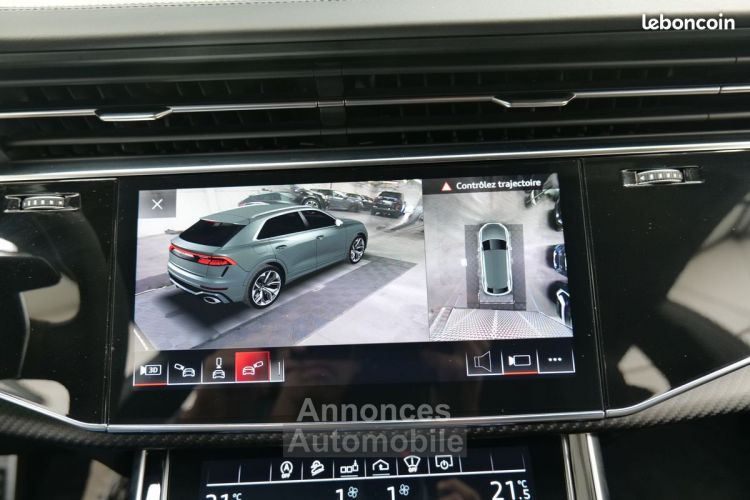 Audi RS Q8 rsq8 4.0 tfsi 600 pack carbone dynamique plus assisant route assistant ville design rouge freins ceramiques camera 360 3d soft close key less go ja23 - <small></small> 89.950 € <small>TTC</small> - #9