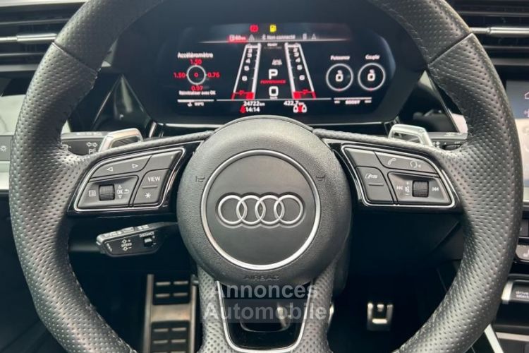 Audi RS3 2.5 TFSI 400 CH QUATTRO S-TRONIC BVA TOIT OUVRANT FIN DE GARANTIE 2027 MALUS PAYE - <small></small> 69.490 € <small>TTC</small> - #15