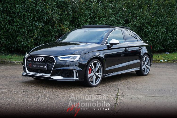 Audi RS3 Berline 2.5 TFSI 400 Ch - 775 €/mois - Malus Payé - T.O, Magnetic Ride, Echap. RS, , Sièges RS, Audio B&O, Accès Sans Clé, Matrix LED - Gar. 12 Mois - <small></small> 52.500 € <small>TTC</small> - #1