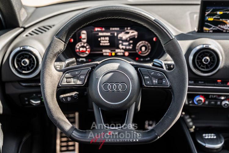 Audi RS3 Berline 2.5 TFSI 400 Ch - 775 €/mois - Malus Payé - T.O, Magnetic Ride, Echap. RS, , Sièges RS, Audio B&O, Accès Sans Clé, Matrix LED - Gar. 12 Mois - <small></small> 52.500 € <small>TTC</small> - #27