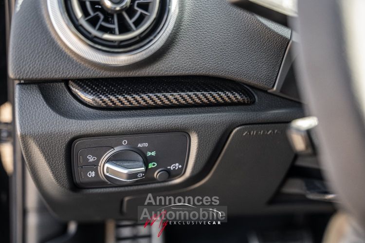 Audi RS3 Berline 2.5 TFSI 400 Ch - 775 €/mois - Malus Payé - T.O, Magnetic Ride, Echap. RS, , Sièges RS, Audio B&O, Accès Sans Clé, Matrix LED - Gar. 12 Mois - <small></small> 52.500 € <small>TTC</small> - #29