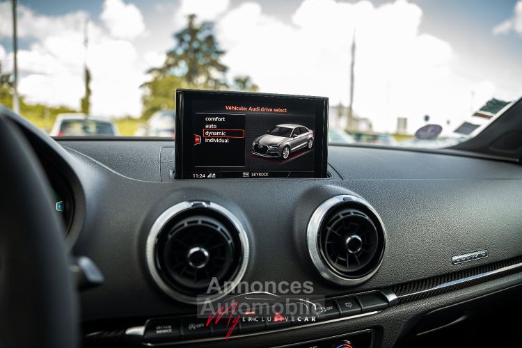 Audi RS3 Berline 2.5 TFSI 400 Ch - 775 €/mois - Malus Payé - T.O, Magnetic Ride, Echap. RS, , Sièges RS, Audio B&O, Accès Sans Clé, Matrix LED - Gar. 12 Mois - <small></small> 52.500 € <small>TTC</small> - #38