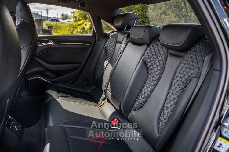 Audi RS3 Berline 2.5 TFSI 400 Ch - 775 €/mois - Malus Payé - T.O, Magnetic Ride, Echap. RS, , Sièges RS, Audio B&O, Accès Sans Clé, Matrix LED - Gar. 12 Mois - <small></small> 52.500 € <small>TTC</small> - #48