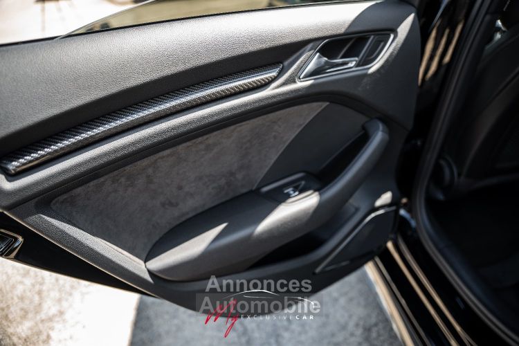 Audi RS3 Berline 2.5 TFSI 400 Ch - 775 €/mois - Malus Payé - T.O, Magnetic Ride, Echap. RS, , Sièges RS, Audio B&O, Accès Sans Clé, Matrix LED - Gar. 12 Mois - <small></small> 52.500 € <small>TTC</small> - #47