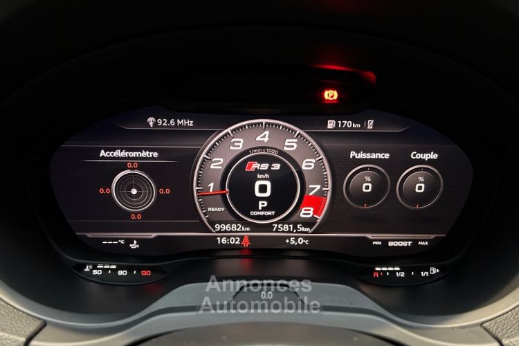 Audi RS3 BERLINE 2.5 TFSI 400 CV S tronic 7 - FRANCAISE - <small></small> 38.990 € <small>TTC</small> - #18