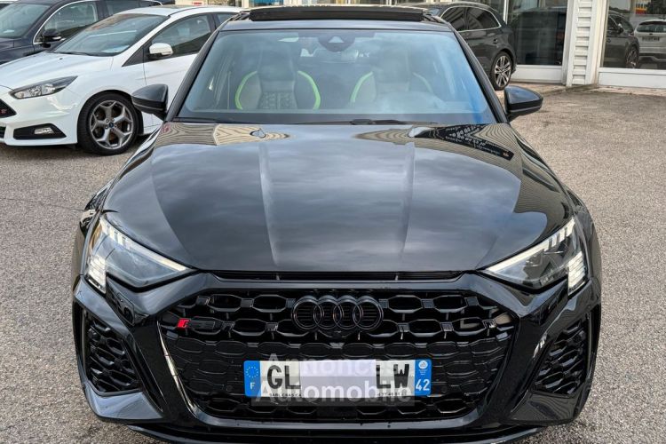 Audi RS3 Berline 2.5 TFSI 400 Cv VMAX Full Black Pack Céramique Immat France Garantie Constructeur 11-2026 - <small></small> 79.990 € <small>TTC</small> - #2