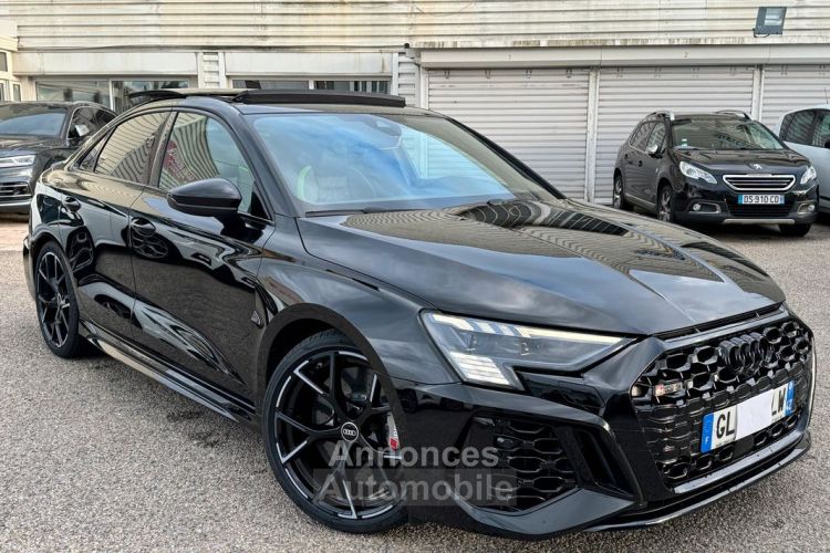 Audi RS3 Berline 2.5 TFSI 400 Cv VMAX Full Black Pack Céramique Immat France Garantie Constructeur 11-2026 - <small></small> 79.990 € <small>TTC</small> - #3