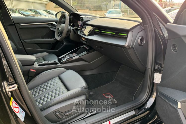 Audi RS3 Berline 2.5 TFSI 400 Cv VMAX Full Black Pack Céramique Immat France Garantie Constructeur 11-2026 - <small></small> 79.990 € <small>TTC</small> - #7