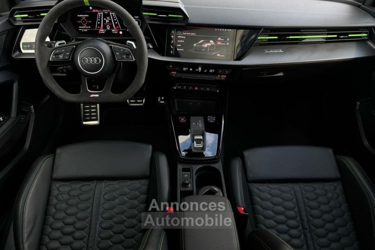 Audi RS3 Limousine 400CH Quattro MALUS PAYE Garantie 6 ans LED Bang & Olufsen Sièges Toit Ouvrant Pack Black Carplay 19P 659-mois - <small></small> 73.900 € <small>TTC</small> - #5