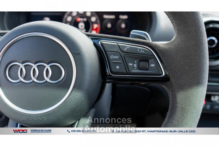 Audi RS3 Quattro 2.5 TFSI - 400 - BV S-tronic 8V SPORTBACK . PHASE 2 - <small></small> 53.900 € <small>TTC</small> - #23