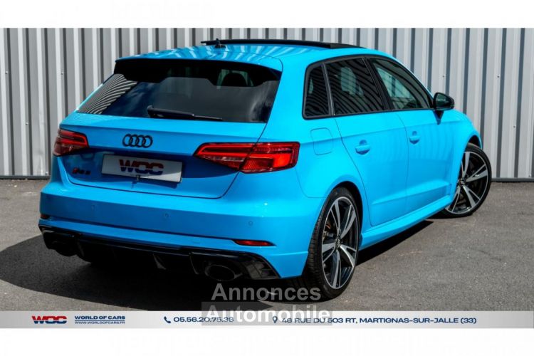 Audi RS3 Quattro 2.5 TFSI - 400 - BV S-tronic 8V SPORTBACK . PHASE 2 - <small></small> 53.900 € <small>TTC</small> - #83