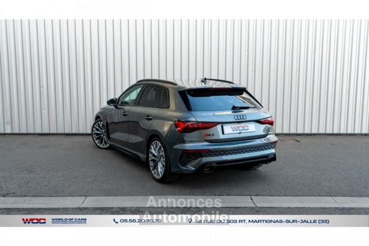 Audi RS3 Quattro 2.5 TFSI - 400 - BV S-tronic 8Y SPORTBACK . PHASE 1 - <small></small> 83.900 € <small>TTC</small> - #6