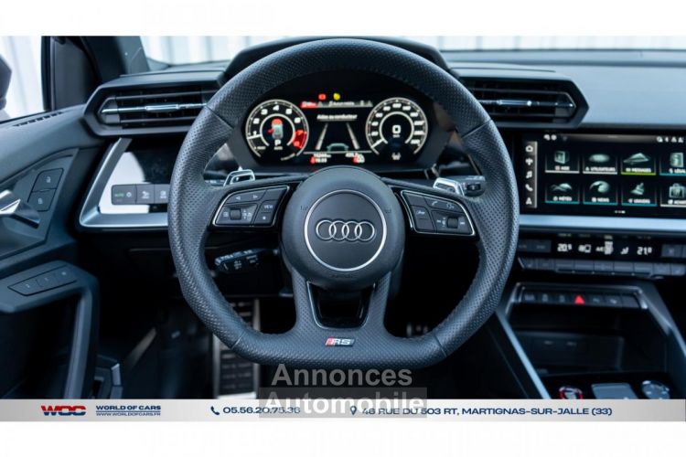 Audi RS3 Quattro 2.5 TFSI - 400 - BV S-tronic 8Y SPORTBACK . PHASE 1 - <small></small> 83.900 € <small>TTC</small> - #21