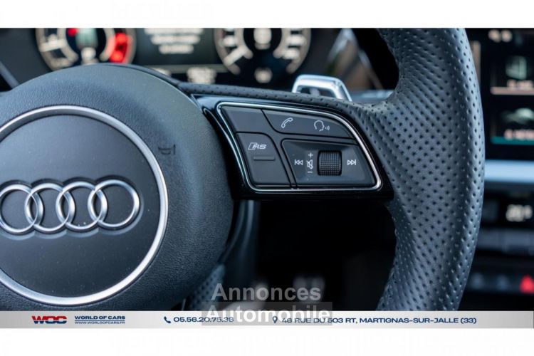 Audi RS3 Quattro 2.5 TFSI - 400 - BV S-tronic 8Y SPORTBACK . PHASE 1 - <small></small> 83.900 € <small>TTC</small> - #23