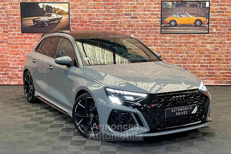 Audi RS3 Sportback ( 8Y ) 2.5 TSFI 400 cv GRIS NARDO IMMAT FRANCAISE - <small></small> 77.990 € <small>TTC</small> - #1