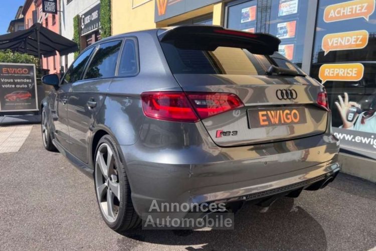 Audi RS3 SPORTBACK 2.5 TFSI 365 PACK QUATTRO BVA-GARANTIE 6 - <small></small> 36.490 € <small>TTC</small> - #4