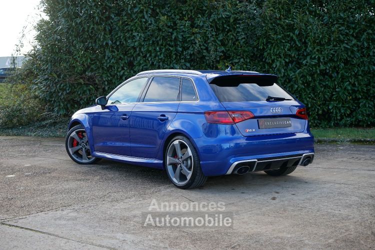 Audi RS3 Sportback 2.5 TFSI 367 Ch STronic7 - Malus Payé - 596 €/mois - T.O, Magnetic Ride, Echap. RS, Sièges RS, Audio B&O, Caméra, Carbone - Révisée 2024 - <small></small> 36.950 € <small>TTC</small> - #3