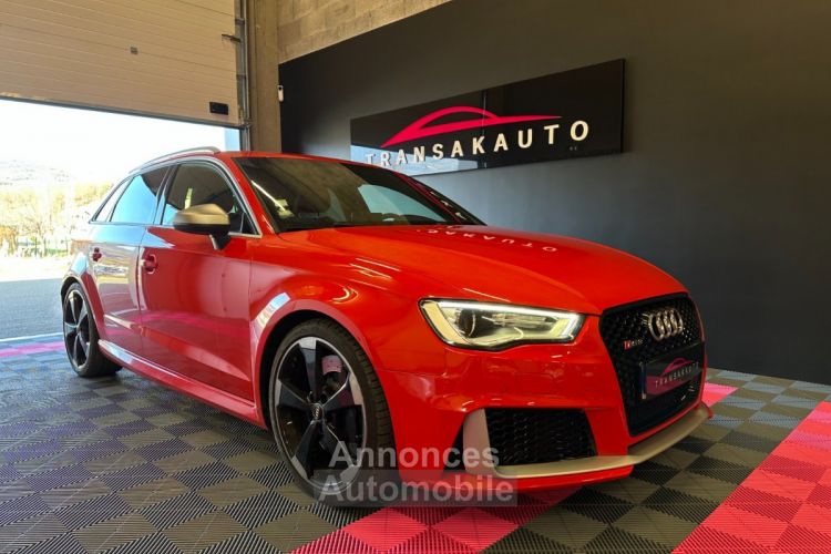 Audi RS3 SPORTBACK 2.5 TFSI 367 Quattro S tronic 7 Rouge Catalogne - <small></small> 44.990 € <small>TTC</small> - #1