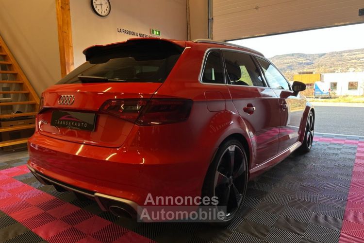 Audi RS3 SPORTBACK 2.5 TFSI 367 Quattro S tronic 7 Rouge Catalogne - <small></small> 44.990 € <small>TTC</small> - #6