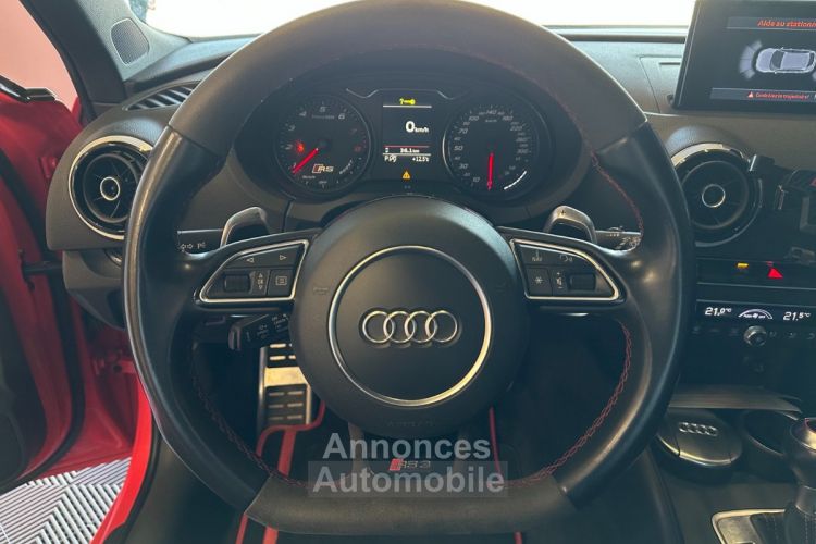 Audi RS3 SPORTBACK 2.5 TFSI 367 Quattro S tronic 7 Rouge Catalogne - <small></small> 44.990 € <small>TTC</small> - #12