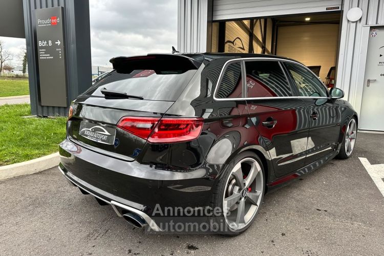 Audi RS3 Sportback 2.5 TFSi 367ch Quattro S-Tronic7 RS 5p Entretien Echappement Sport Rotor 19 Bang&Olusfen Cuir Diamant chauffant Magnetic Ride Caméra LED Ada - <small></small> 42.990 € <small>TTC</small> - #3