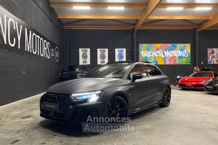 Audi RS3 Sportback 2.5 TFSI 400 CH Noir Mat Eco taxe Payé 2022 - <small></small> 68.990 € <small>TTC</small> - #1