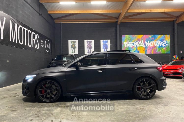 Audi RS3 Sportback 2.5 TFSI 400 CH Noir Mat Eco taxe Payé 2022 - <small></small> 68.990 € <small>TTC</small> - #2