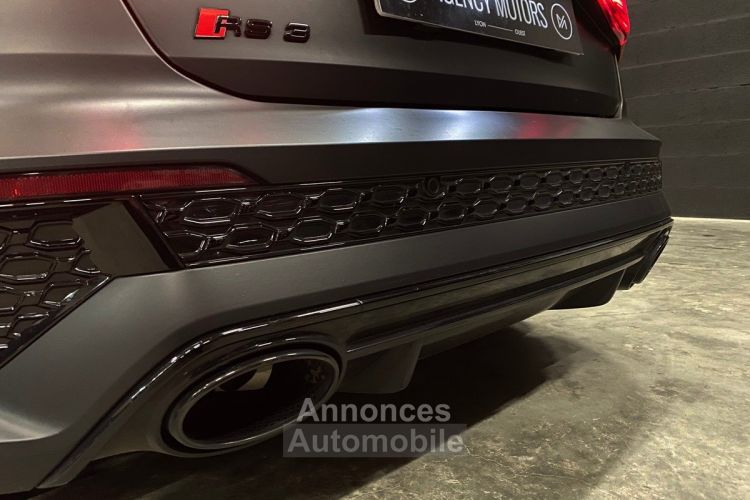 Audi RS3 Sportback 2.5 TFSI 400 CH Noir Mat Eco taxe Payé 2022 - <small></small> 68.990 € <small>TTC</small> - #17