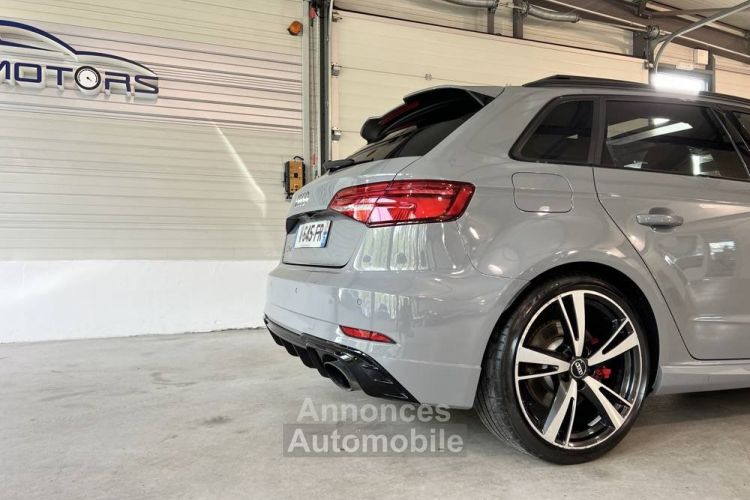 Audi RS3 Sportback 2.5 TFSI 400 cv quattro toit ouvrant gris nardo - <small></small> 44.990 € <small>TTC</small> - #4