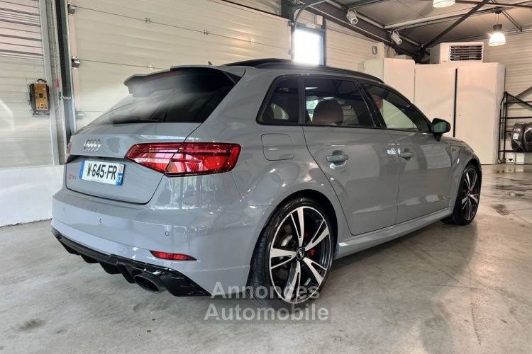 Audi RS3 Sportback 2.5 TFSI 400 cv quattro toit ouvrant gris nardo - <small></small> 44.990 € <small>TTC</small> - #5