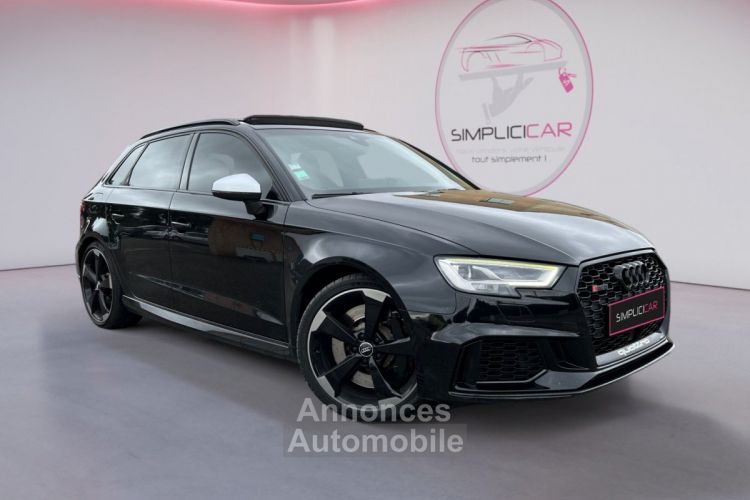 Audi RS3 SPORTBACK 2.5 TFSI 400 DAZA *SANS FAP* SUIVI AUDI/TOIT OUVRANT/BANG OLUFSEN/SIÈGES RS CHAUF/MAGNETIC RIDE - <small></small> 46.990 € <small>TTC</small> - #1