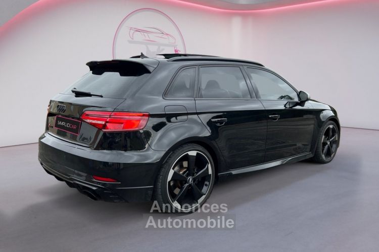 Audi RS3 SPORTBACK 2.5 TFSI 400 DAZA *SANS FAP* SUIVI AUDI/TOIT OUVRANT/BANG OLUFSEN/SIÈGES RS CHAUF/MAGNETIC RIDE - <small></small> 46.990 € <small>TTC</small> - #3