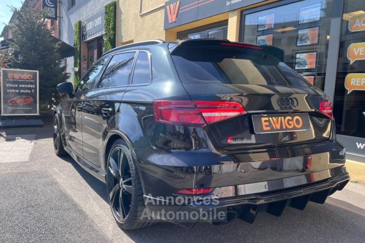 Audi RS3 SPORTBACK 2.5 TFSI 400 QUATTRO S-TRONIC BVA GARANTIE 6 MOIS - <small></small> 37.990 € <small>TTC</small> - #4