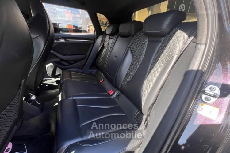 Audi RS3 SPORTBACK 2.5 TFSI 400 QUATTRO S-TRONIC BVA GARANTIE 6 MOIS - <small></small> 37.990 € <small>TTC</small> - #10