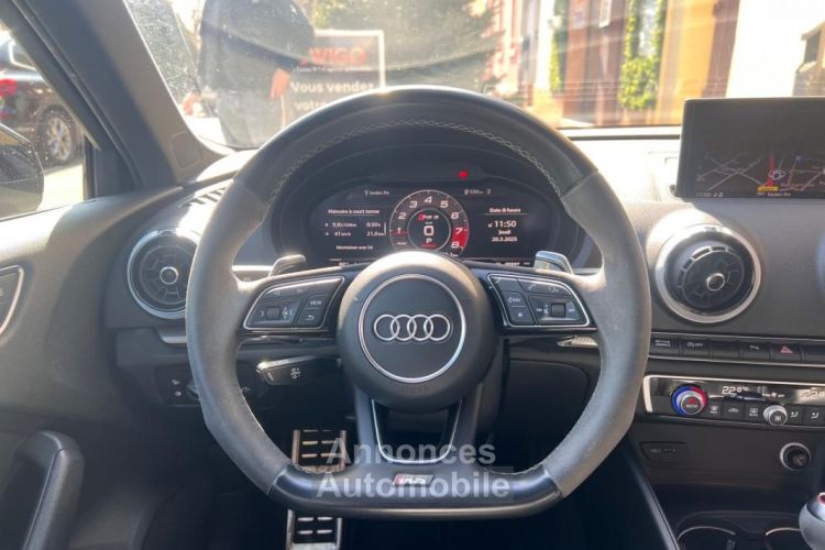 Audi RS3 SPORTBACK 2.5 TFSI 400 QUATTRO S-TRONIC BVA GARANTIE 6 MOIS - <small></small> 37.990 € <small>TTC</small> - #14