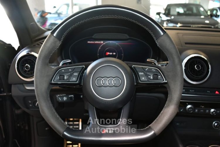 Audi RS3 Sportback 2.5 TFSI 400 Quattro S-Tronic GPS Virtual Echappement RS Gros Sièges Keyless TO Pré Sense ACC JA 19 Rotor - <small></small> 48.990 € <small>TTC</small> - #20