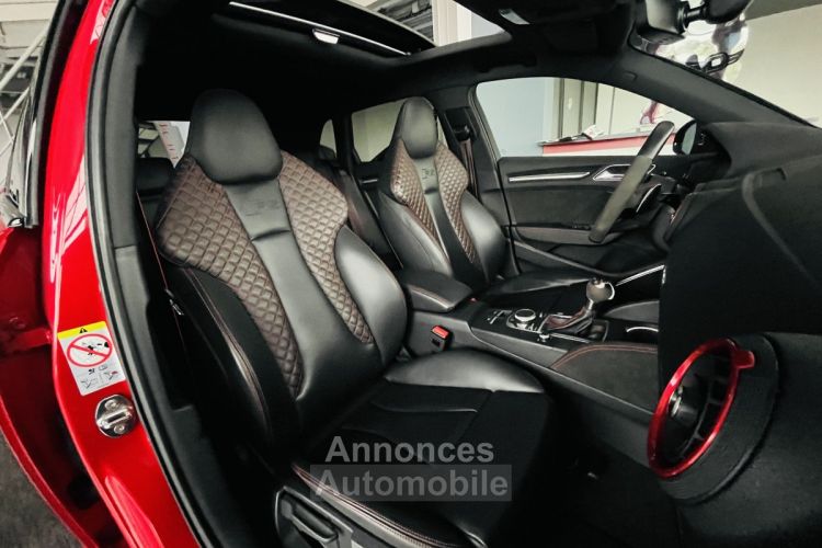 Audi RS3 SPORTBACK 2,5 TFSI 400 S-TRONIC 7 QUATTRO TOIT PANORAMIQUE GPS CAMERA HIFI BANG & OLUFSEN APPLE  - <small></small> 51.990 € <small>TTC</small> - #6