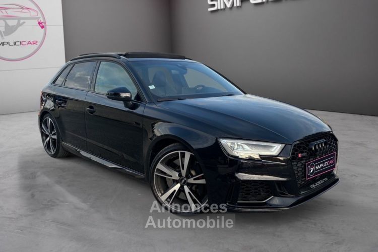 Audi RS3 SPORTBACK 2.5 TFSI 400 S tronic 7 Quattro *GARANTIE 12 MOIS* TOIT OUVRANT / BANGOLUFSEN / SIEGES RS - <small></small> 53.990 € <small>TTC</small> - #1