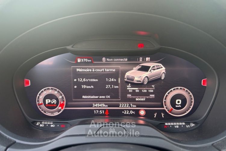 Audi RS3 SPORTBACK 2.5 TFSI 400 S tronic 7 Quattro *GARANTIE 12 MOIS* TOIT OUVRANT / BANGOLUFSEN / SIEGES RS - <small></small> 53.990 € <small>TTC</small> - #15