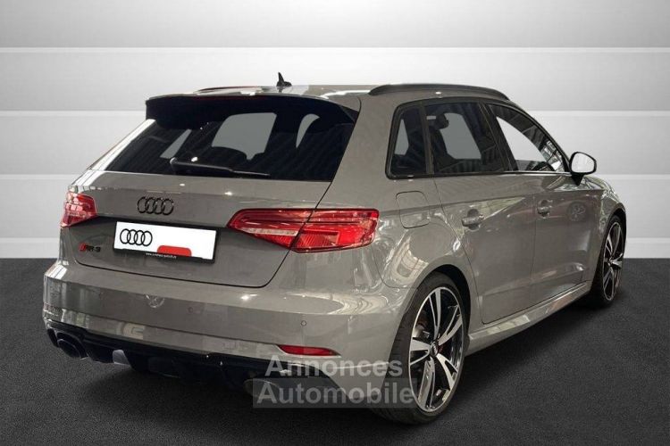 Audi RS3 Sportback 2.5 TFSI 400ch quattro S tronic 7 Euro6d-T - <small></small> 46.900 € <small>TTC</small> - #2