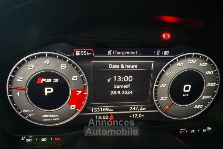 Audi RS3 SPORTBACK 2.5 TFSI Quattro 400 CV Phase 2 (sans FAP) S Tronic 7 Origine France 1ère main - <small></small> 35.900 € <small>TTC</small> - #8