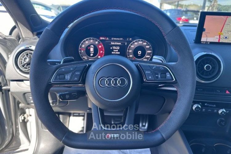 Audi RS3 SPORTBACK 2.5 TFSI Quattro 400 CV Phase 2 (sans FAP) S Tronic 7 Origine France 1ère main - <small></small> 35.900 € <small>TTC</small> - #17